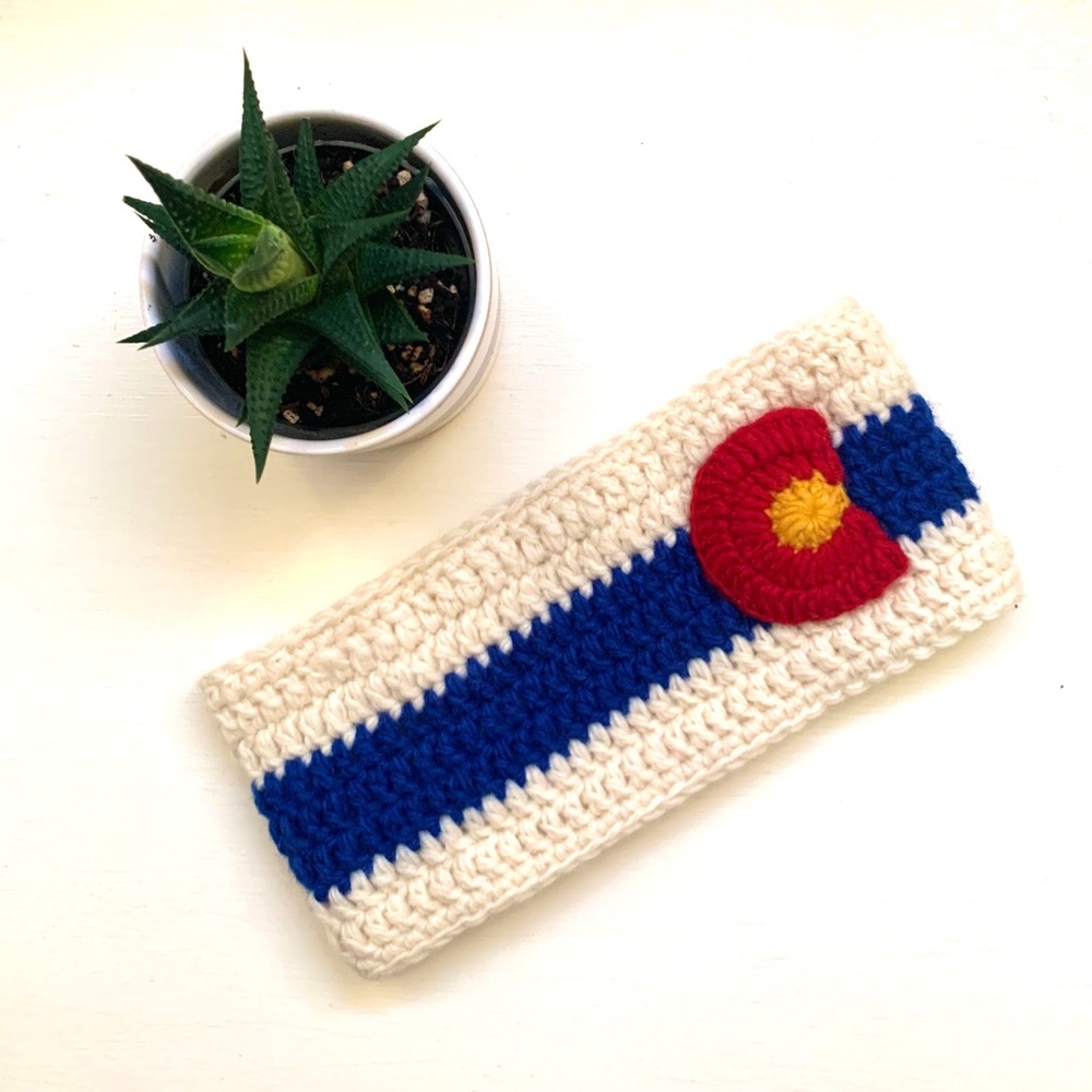 Colorado Wool Hand Knit Headband Earwarmer